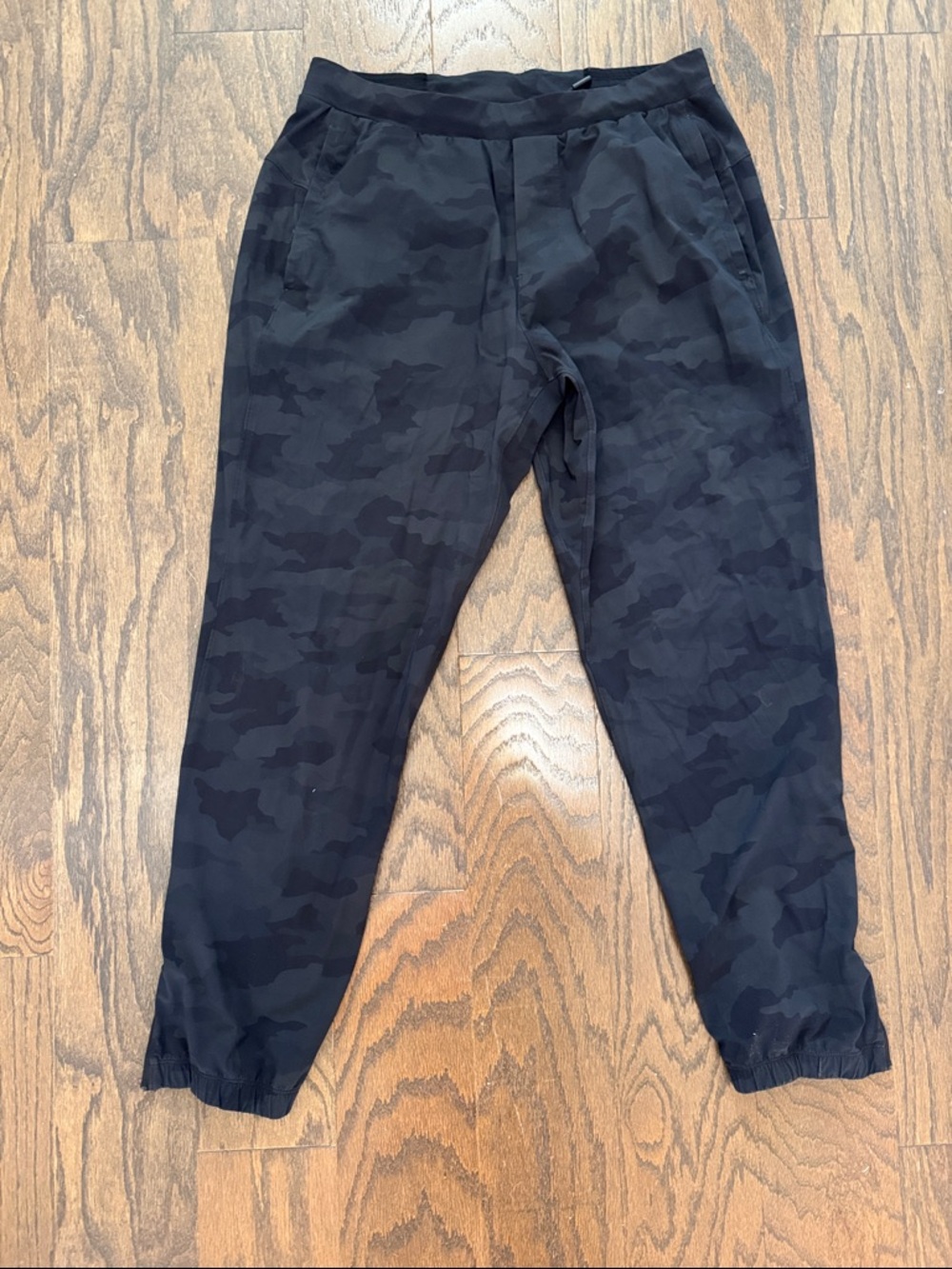 Lululemon Black Camo Jogger Pants
